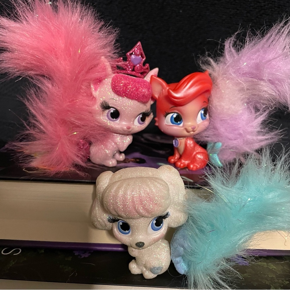 Disney Princess Palace Furry Tail Pets Pumpkin Beauty & Treasure